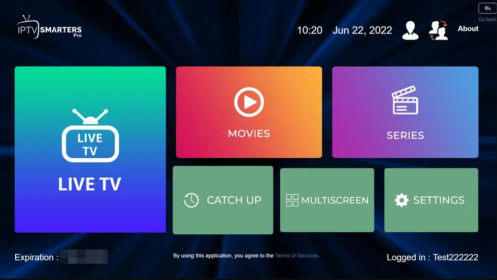 Iptv smarters pro
