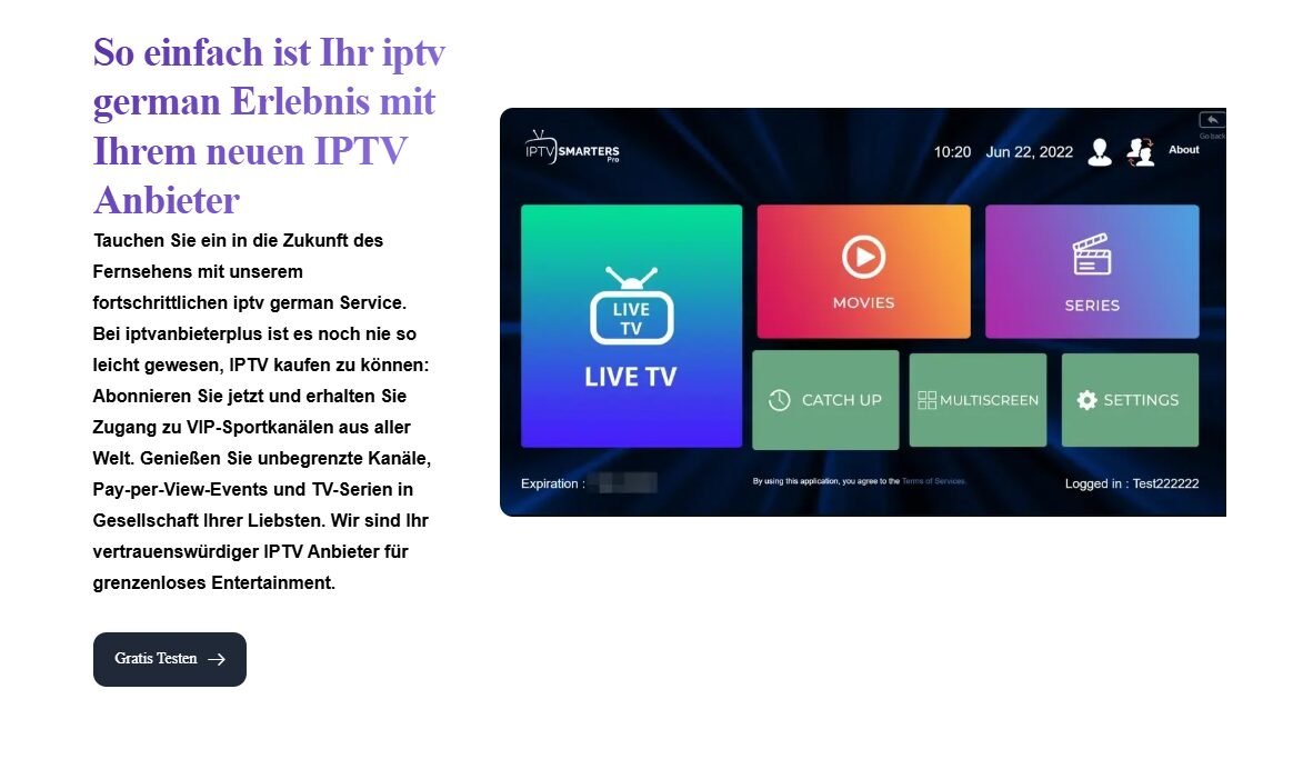 IPTV test