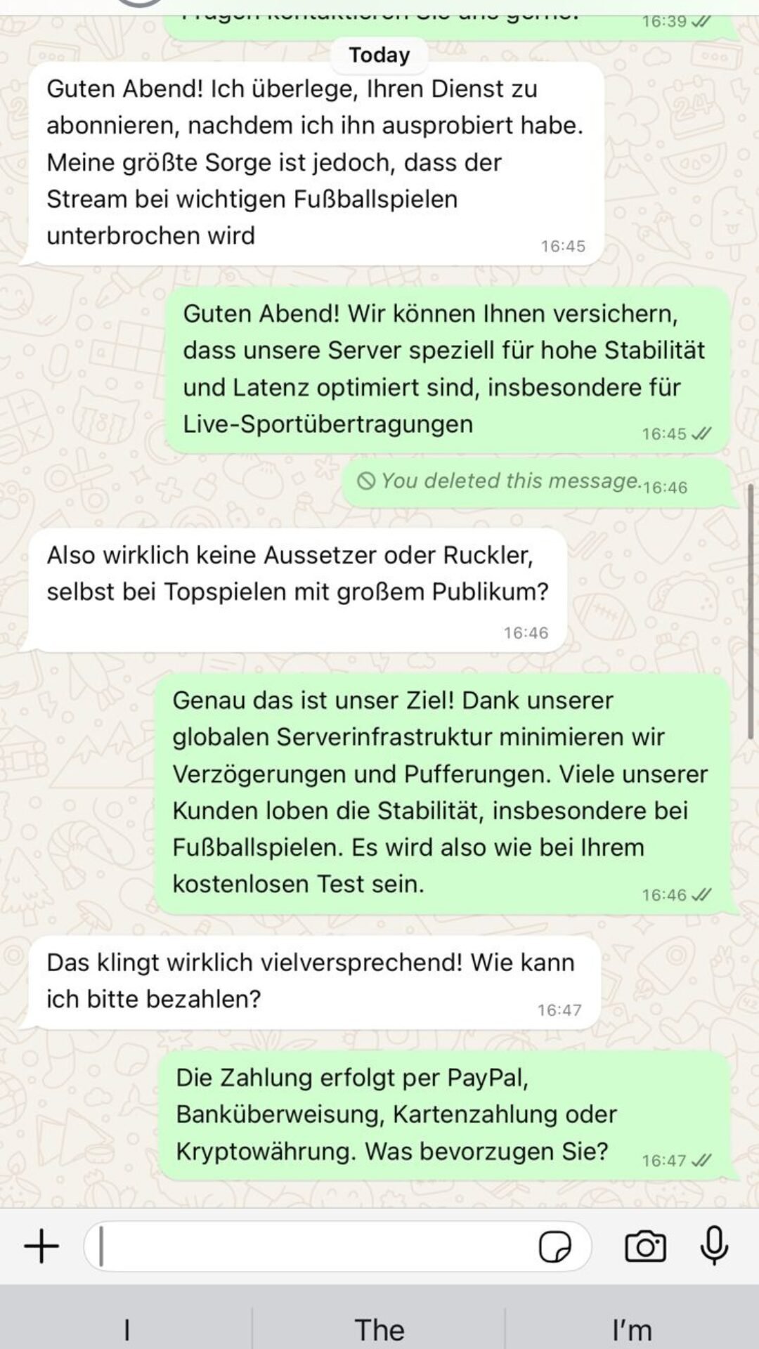 Iptv anbieter