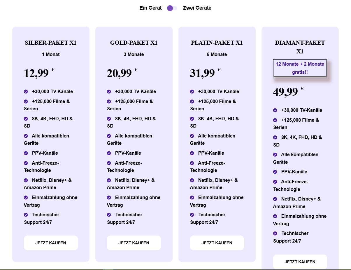 iptv kaufen